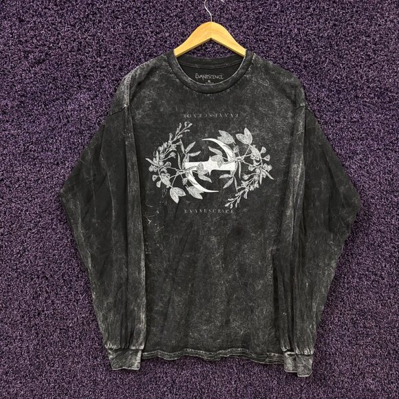 Evanescence Butterfly Logo L/S Shirt Size Extra Large - Picture 1 of 4